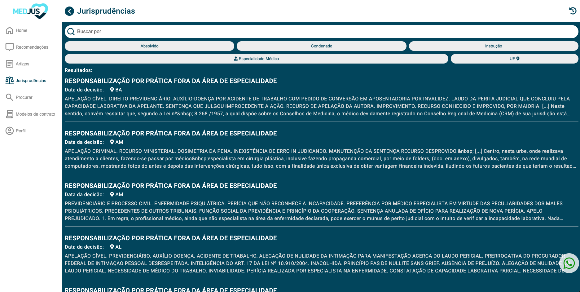 Jurisprudências